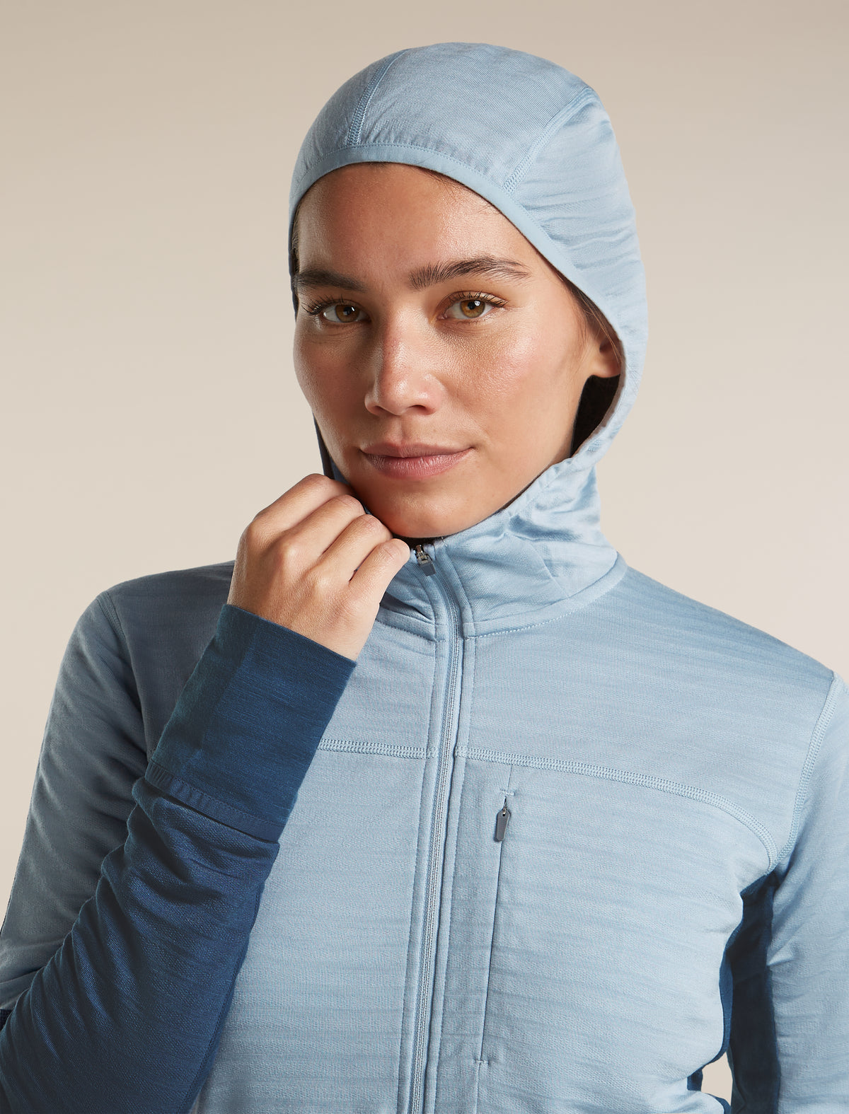 300 RealFleece™ Descender Zip Hoodie Dawn/Zincblue/Cb - 8