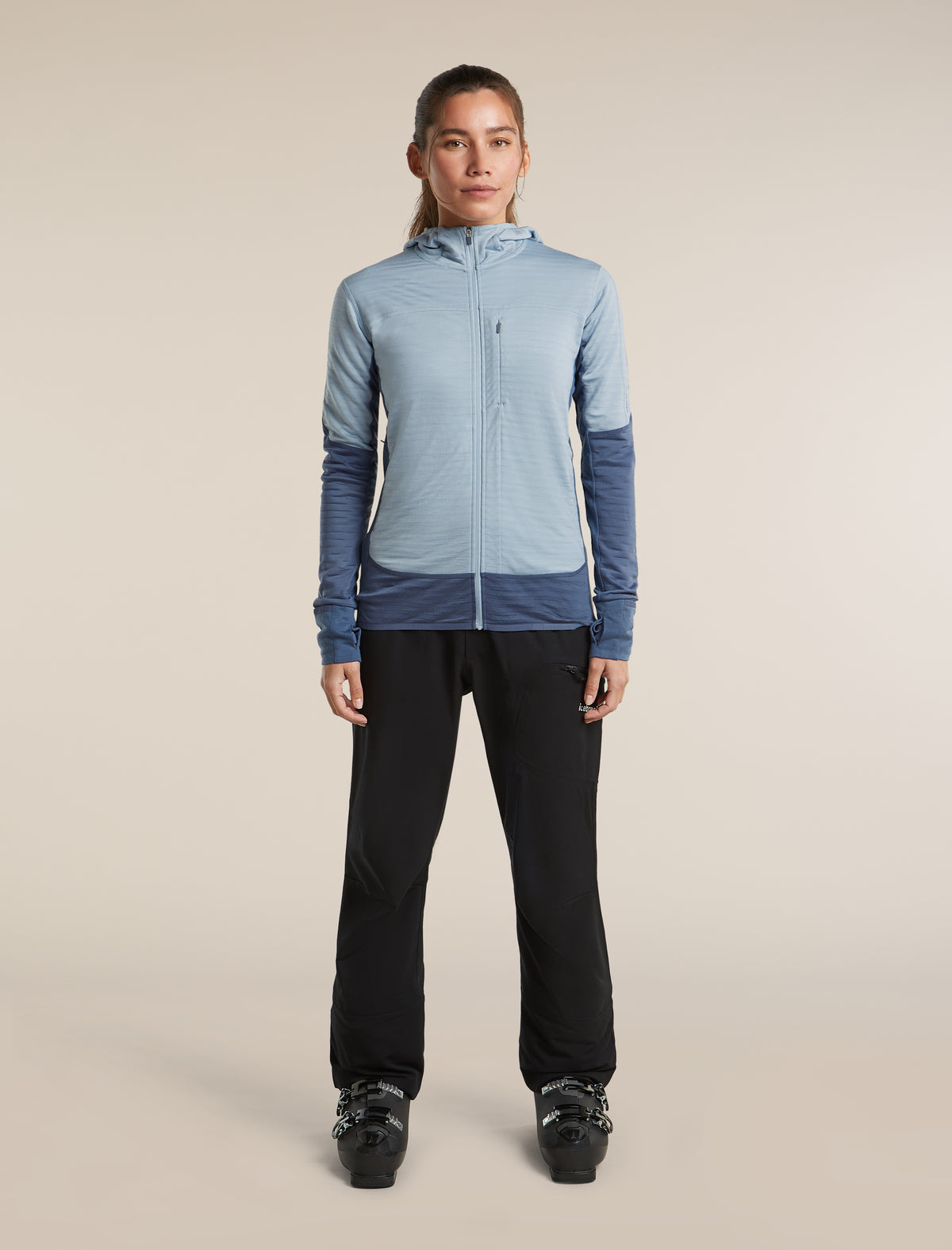 300 RealFleece™ Descender Zip Hoodie Dawn/Zincblue/Cb - 3