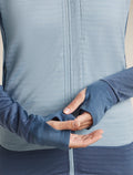 300 RealFleece™ Descender Zip Hoodie Dawn/Zincblue/Cb - 7
