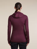 300 RealFleece™ Descender Zip Hoodie Dk Berry - 2
