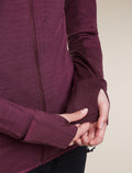 300 RealFleece™ Descender Zip Hoodie Dk Berry - 6