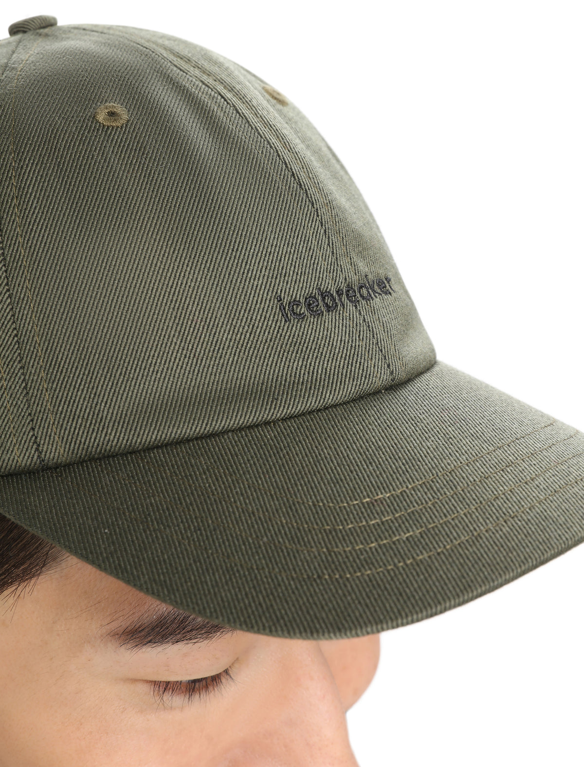 Unisex Merino Blend Icebreaker 6 Panel Hat Loden/black - 7
