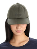 Unisex Merino Blend Icebreaker 6 Panel Hat Loden/black - 2