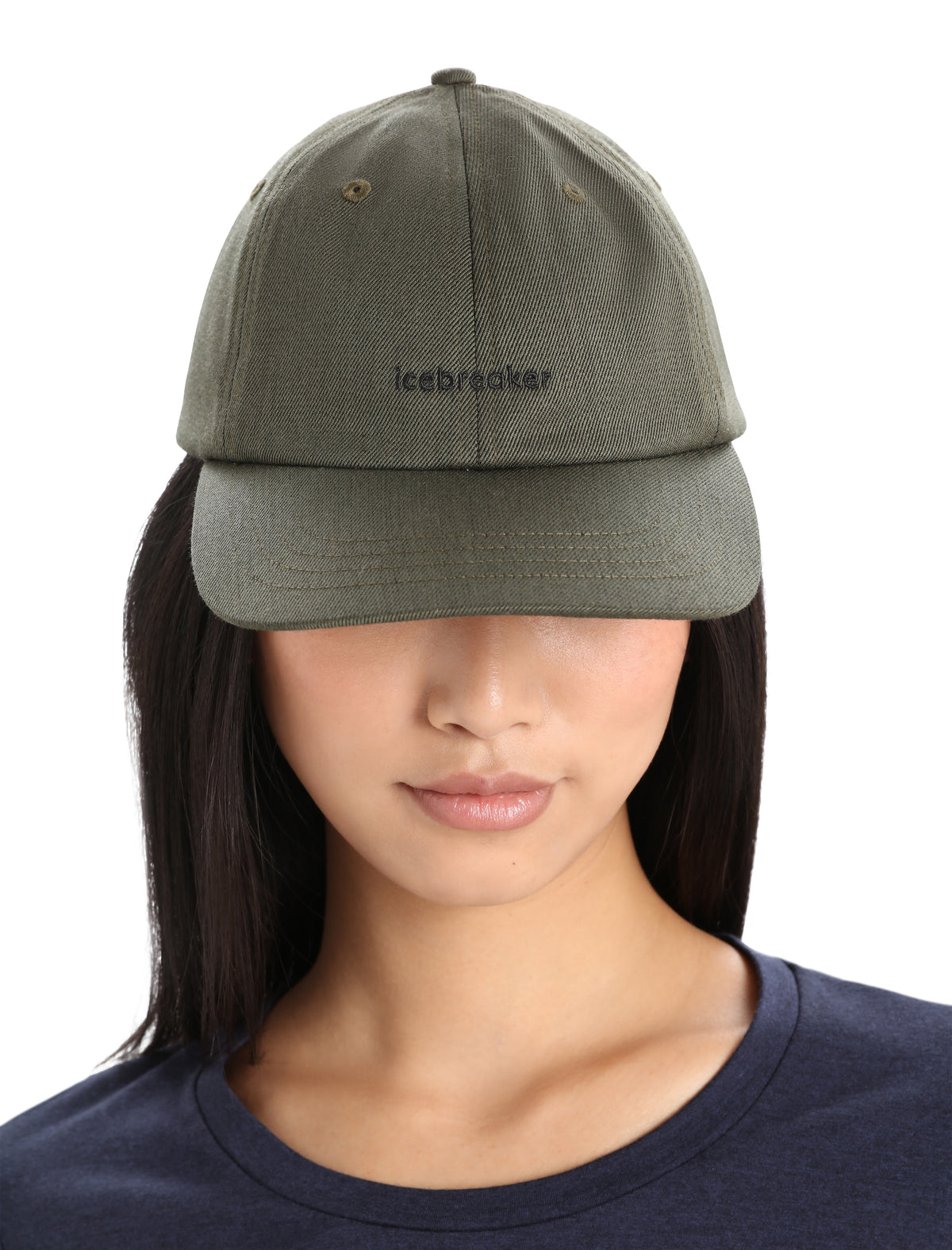 Unisex Merino Blend Icebreaker 6 Panel Hat Loden/black - 2
