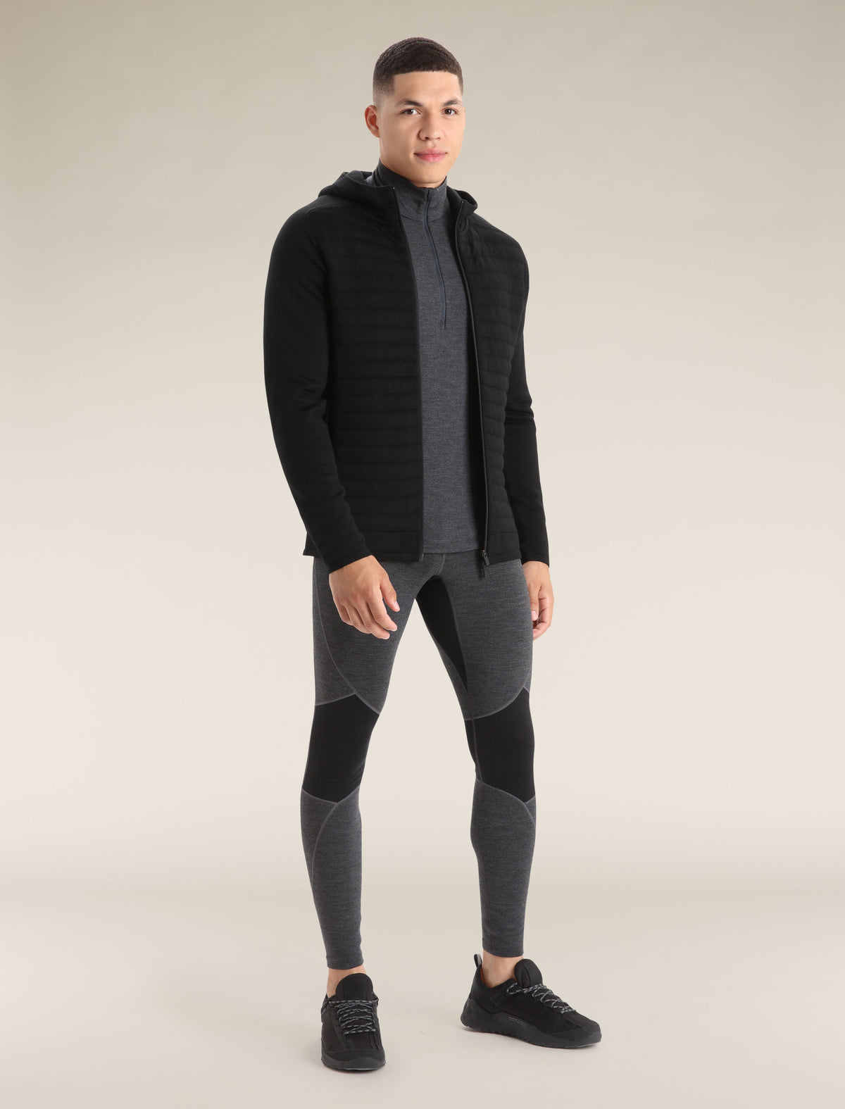 Isolierter ZoneKnit™ Merino Zip-Hoodie Herren  - 3