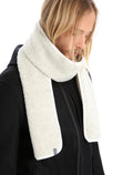 Unisex RealFleece™ Merino High Pile Scarf Ecru heather - 6
