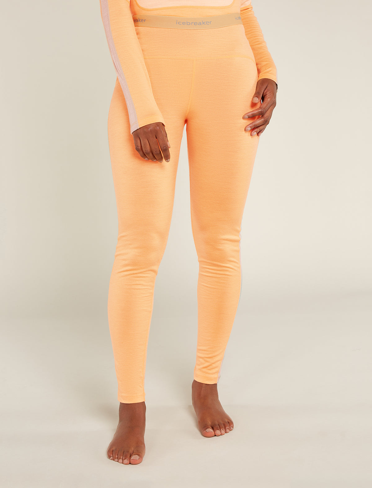 Women's Merino 200 Sonebula Thermal Leggings Feldspar/Moss - 1