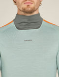 Men's 200 Sonebula Long Sleeve High Neck Thermal Top Galaxy/Moss/Blaze - 6