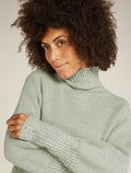Women's Seevista Funnel Neck Sweater Ashen/Moss - 6
