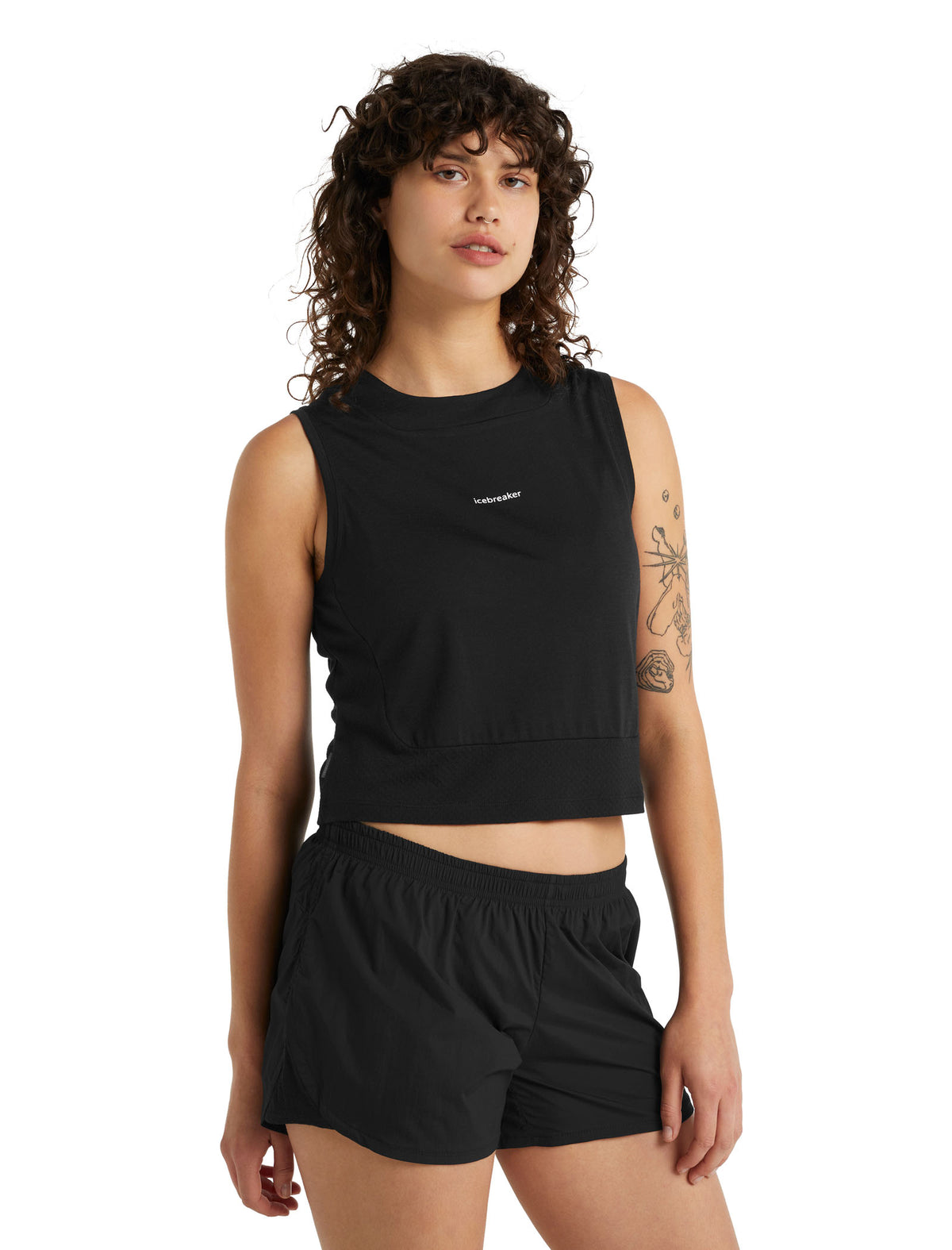 Women's ZoneKnit™ Merino Tank Top Black - 1