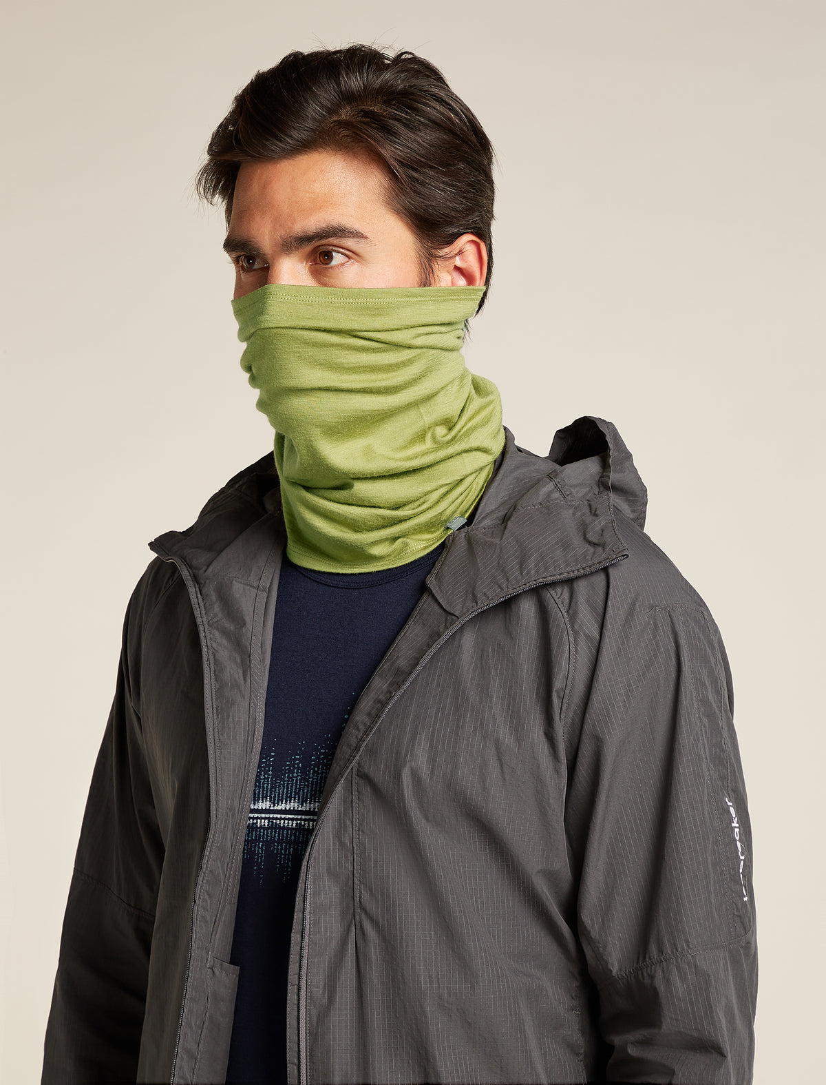 Unisex Merino 200 Flexi Chute Olive - 2