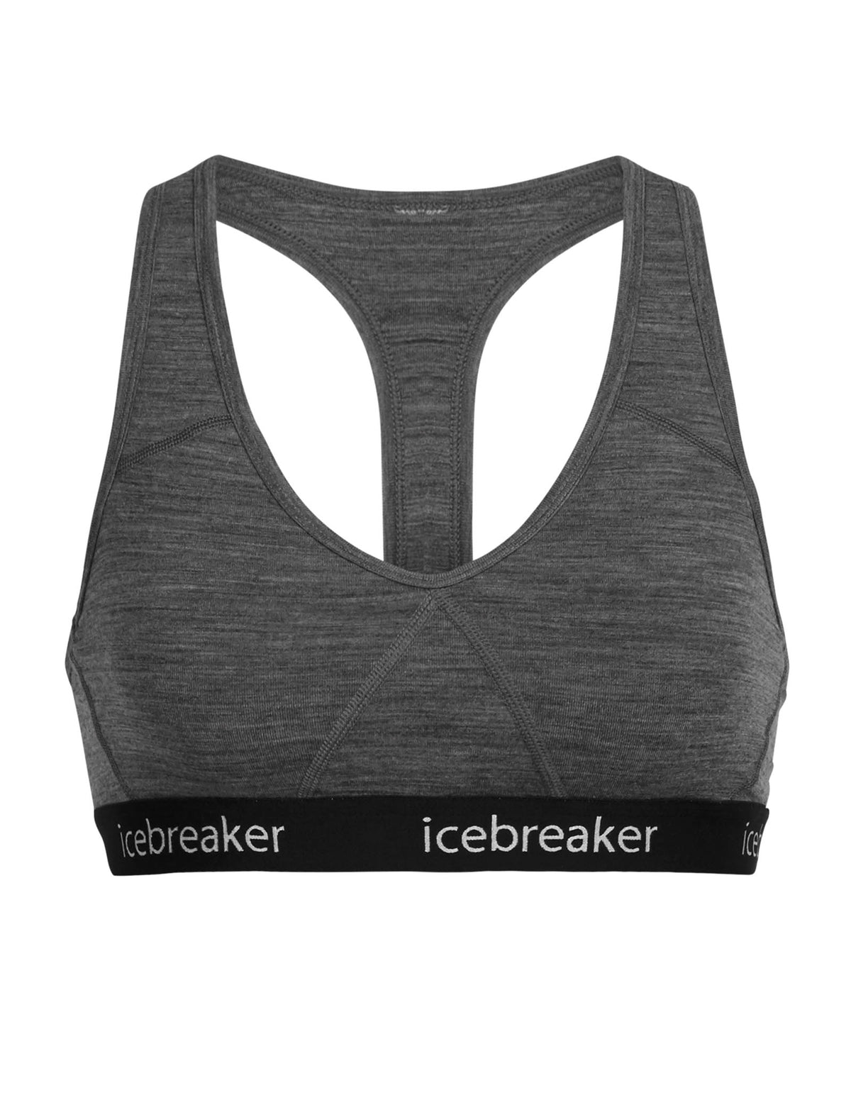 Women's Merino Sprite Racerback Bra Gritstone Heather - 5