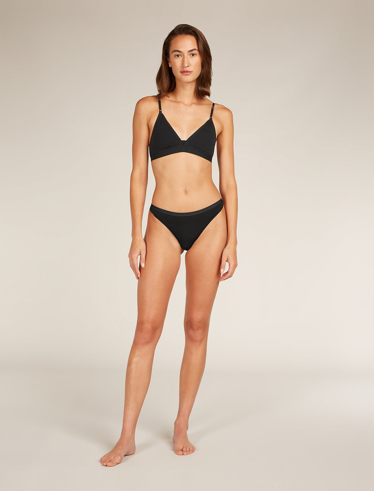 Women's Merino 150 Siren Bra Black - 3