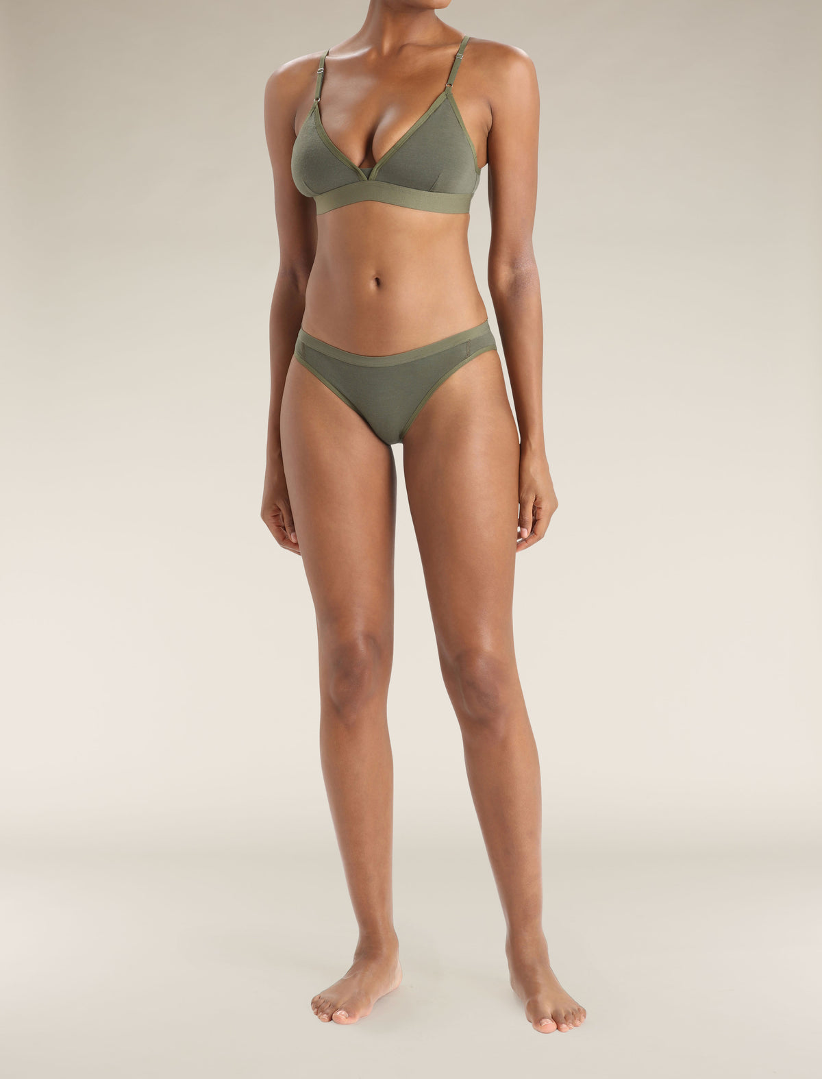 Sujetador Merino Siren para mujer Loden - 3