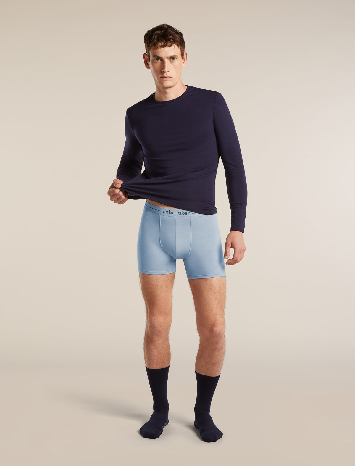 Boxer Anatomica Zinc Blue - 3