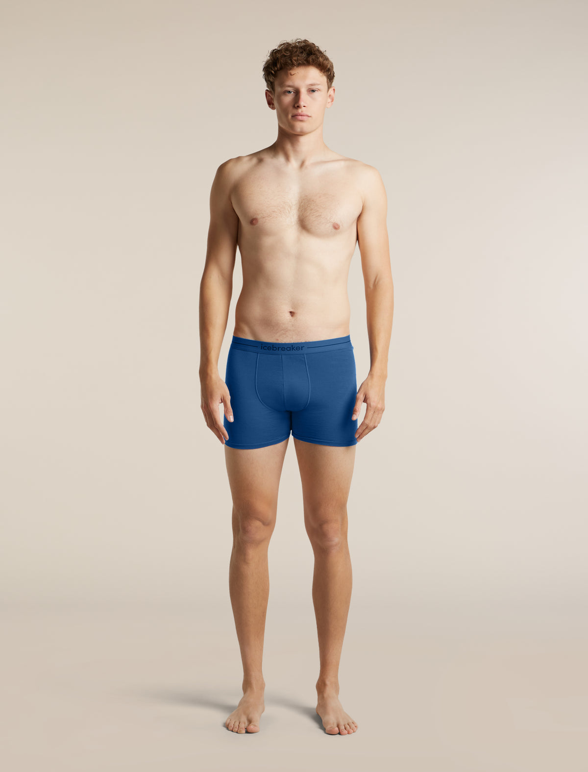 Men's 150 Anatomica Boxers | icebreaker UK Lazurite