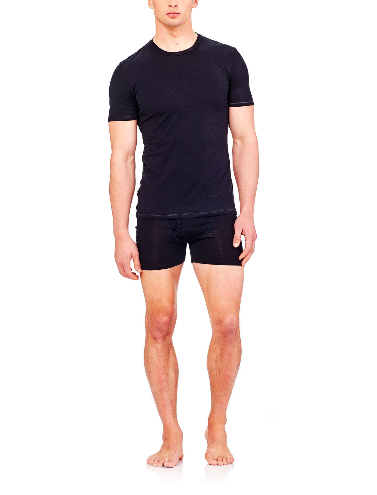 icebreaker® Boxers 150 Anatomica wFly Black Men - 4