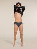 Men's 150 Anatomica Briefs Jet Heather - 5