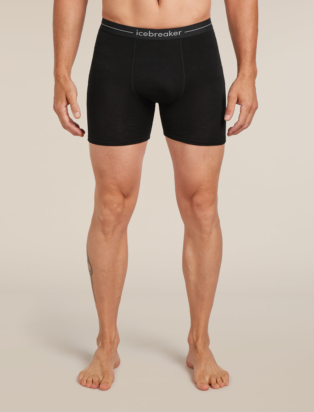 Men's 150 Anatomica Long Boxers Black - 1
