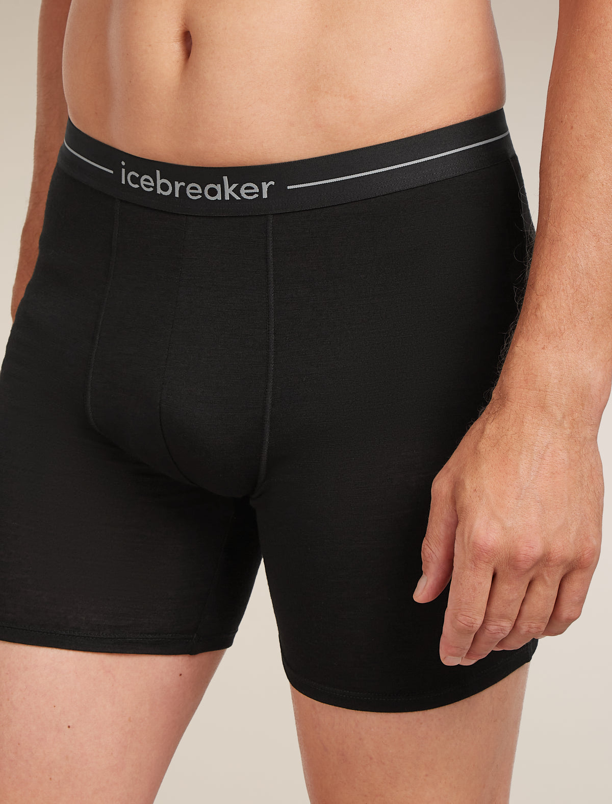 Men's 150 Anatomica Long Boxers Black - 6