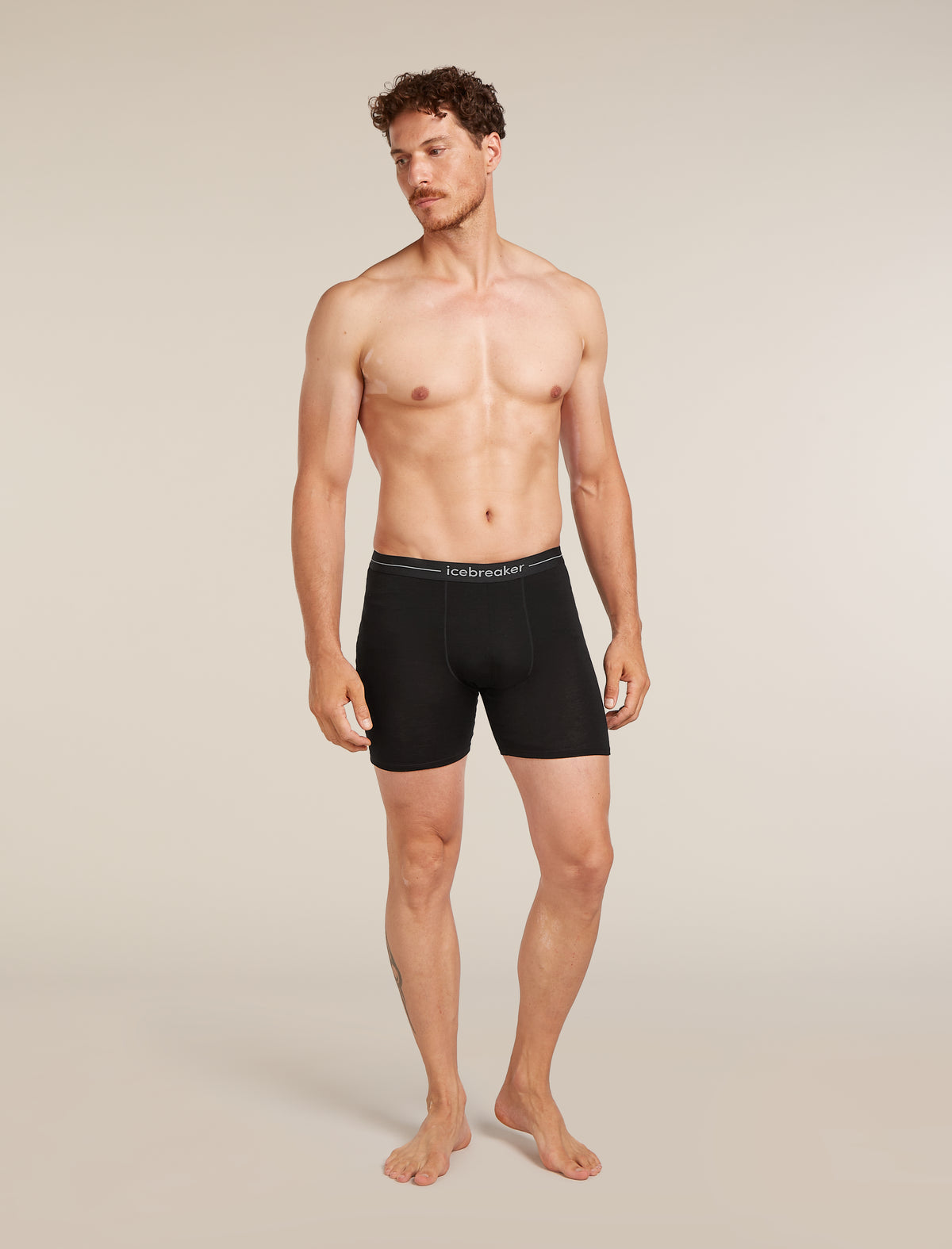 Men's 150 Anatomica Long Boxers Black - 3