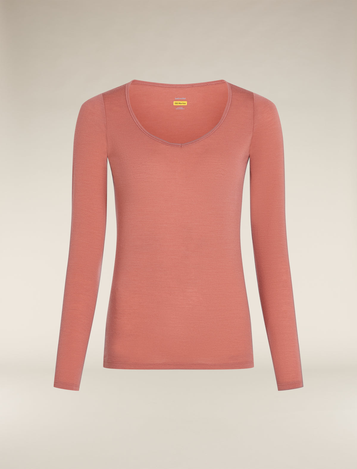 Women's Merino 150 Siren Long Sleeve Sweetheart Top Cedar Wood - 7