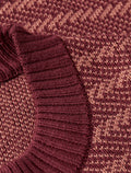 Women's Waypoint Crew Sweater Port/Cedarwood - 3