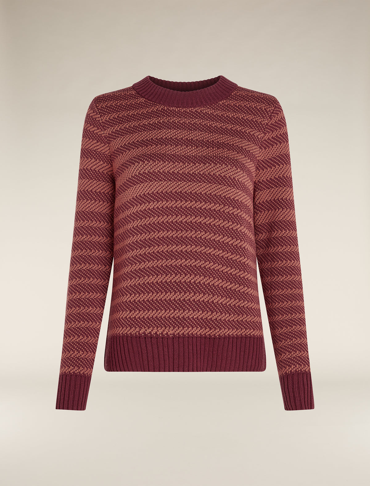 Women's Waypoint Crew Sweater Port/Cedarwood - 8