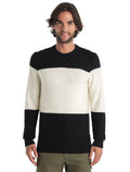 Men's Waypoint Crew Sweater Black/Undyed - 1