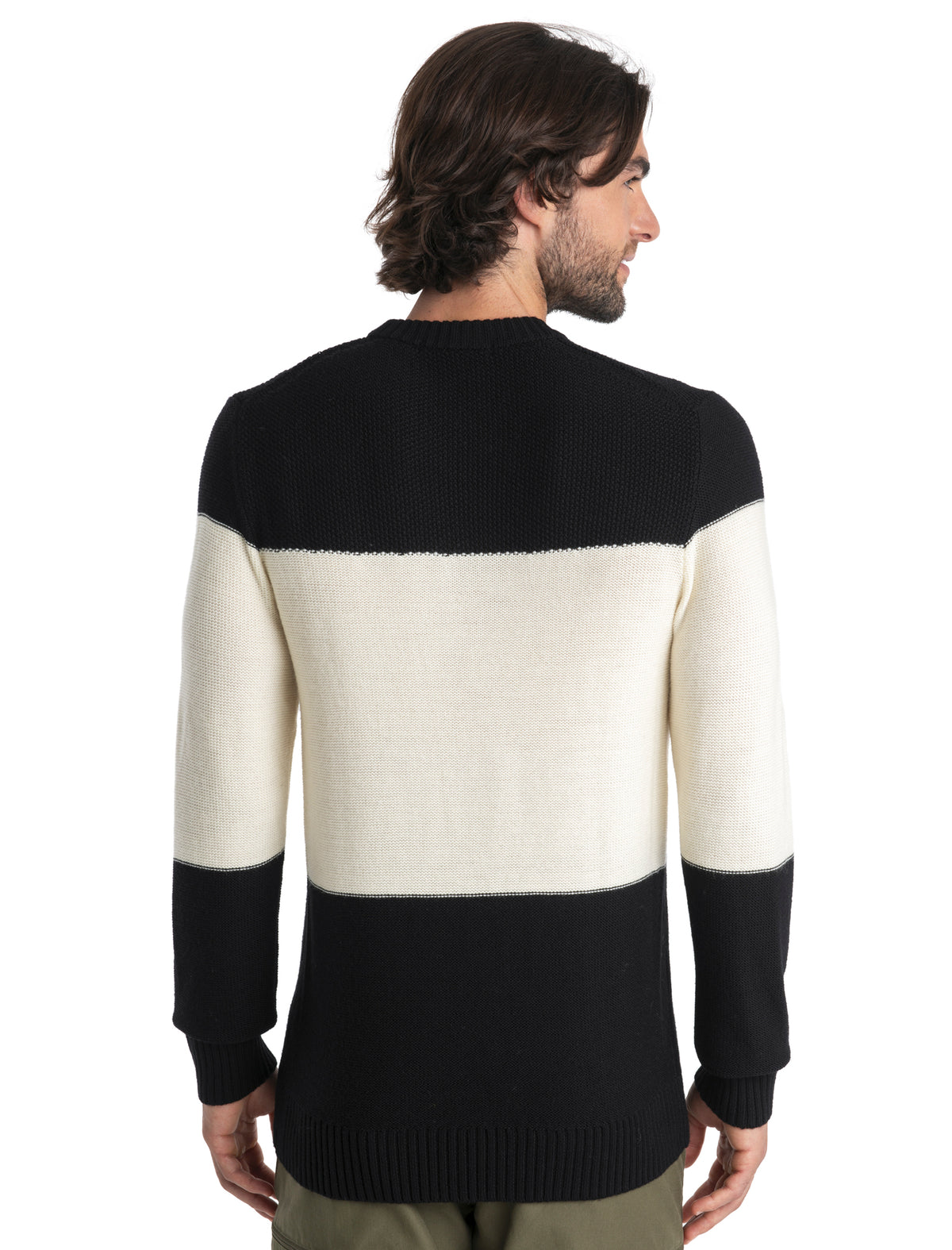 Men's Waypoint Crew Sweater Black/Undyed - 2