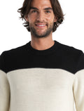 Men's Waypoint Crew Sweater Black/Undyed - 5