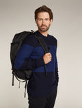 Men's Waypoint Crew Sweater Midnight Navy/Royalnavy - 4