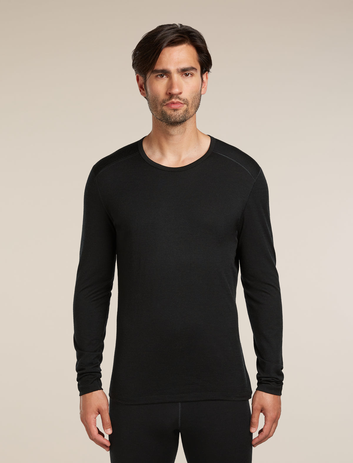 Men's 200 Oasis Thermal Top Black - 1