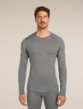 Men's 200 Oasis Thermal Top Gritstone Heather - 1