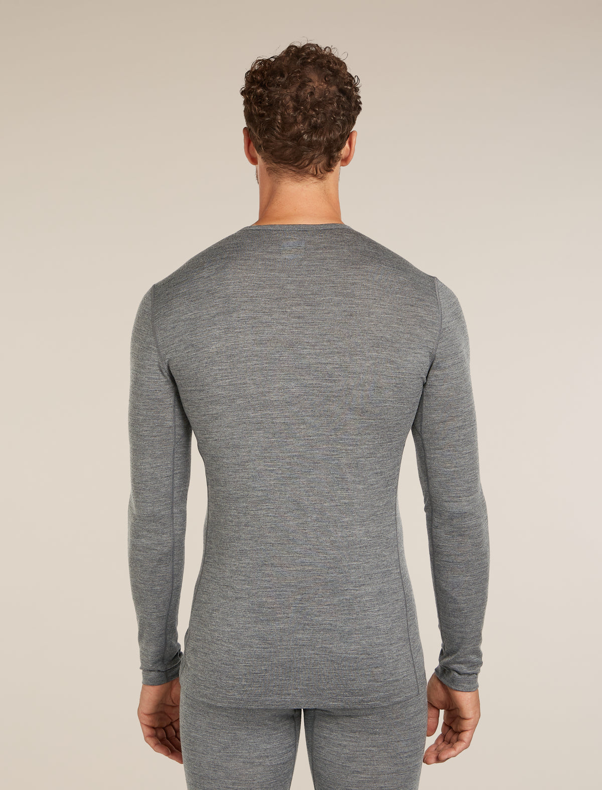 Men's 200 Oasis Thermal Top Gritstone Heather - 2