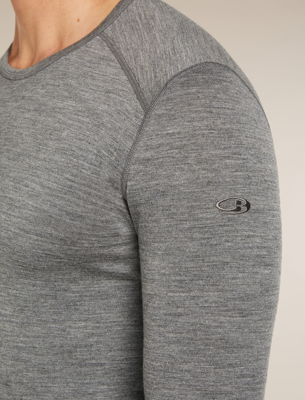 Men's 200 Oasis Thermal Top Gritstone Heather - 5