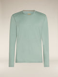 Men's Merino 200 Oasis Long Sleeve Crew Thermal Top Moss - 7