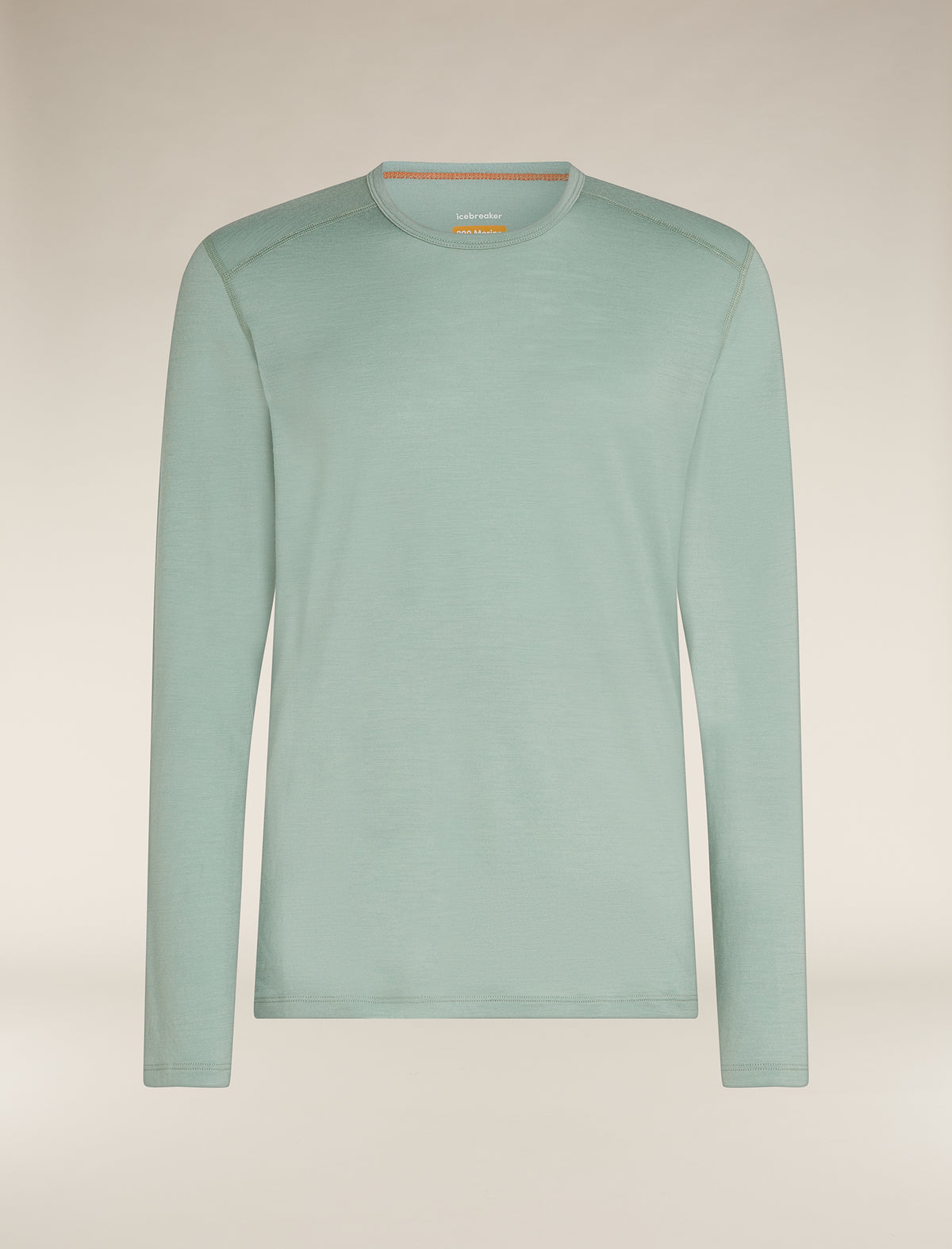 Men's Merino 200 Oasis Long Sleeve Crew Thermal Top Moss - 7