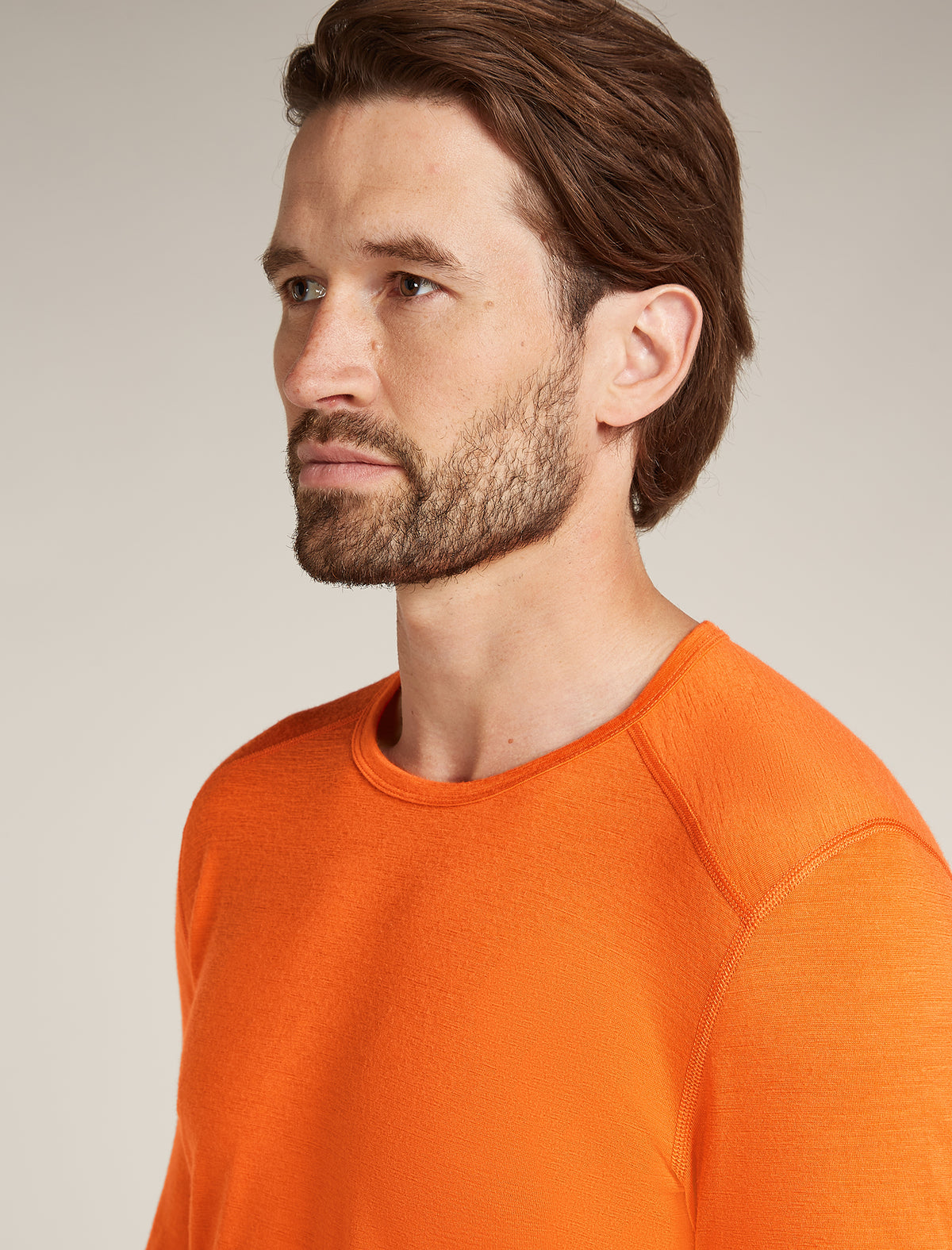 Merino 200 Oasis Thermo-Langarmshirt mit Rundhalsausschnitt Herren  - 6