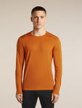 icebreaker® Merino 200 Oasis Thermo-Langarmshirt mit Rundhalsausschnitt Herren Spice Men - 1