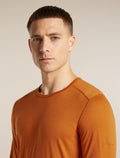 icebreaker® Merino 200 Oasis Thermo-Langarmshirt mit Rundhalsausschnitt Herren Spice Men - 8