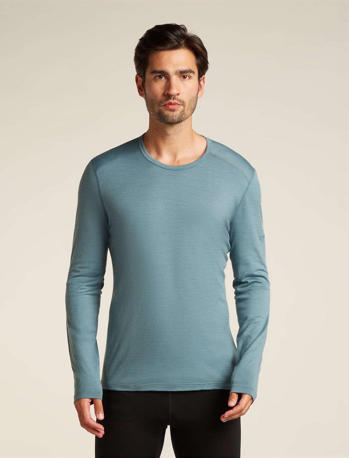 Haut col rond isotherme Oasis Long Sleeve Crewe 200 en mérinos Men's  - 1