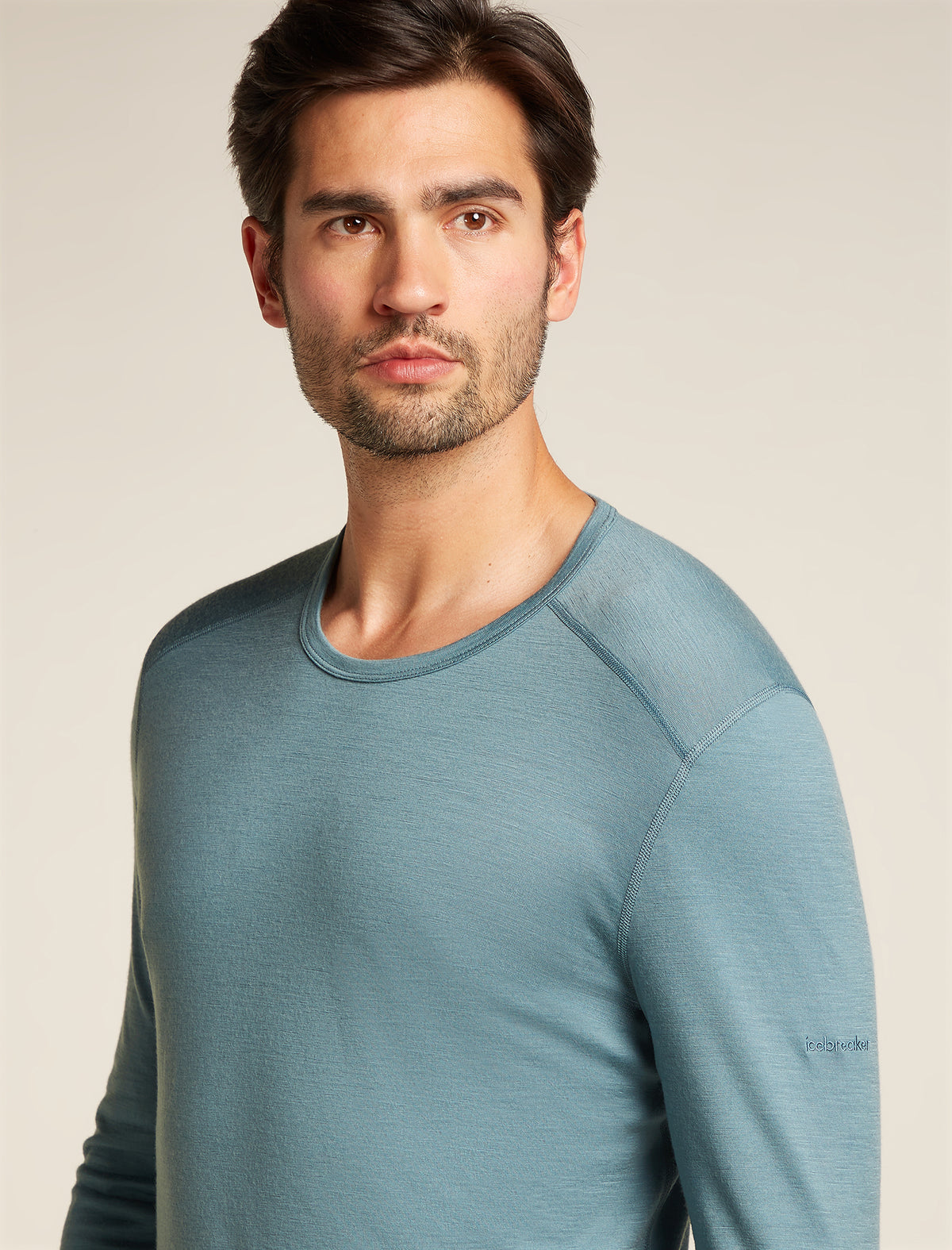 Haut col rond isotherme Oasis Long Sleeve Crewe 200 en mérinos Men's  - 5