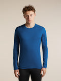 icebreaker® Merino 200 Oasis Thermo-Langarmshirt mit Rundhalsausschnitt Herren Lazurite Men - 1