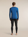 icebreaker® Merino 200 Oasis Thermo-Langarmshirt mit Rundhalsausschnitt Herren Lazurite Men - 8
