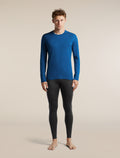 icebreaker® Merino 200 Oasis Thermo-Langarmshirt mit Rundhalsausschnitt Herren Lazurite Men - 4