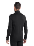 Merino 200 Oasis Thermo-Langarmshirt mit halblangem Reißverschluss Herren  - 2