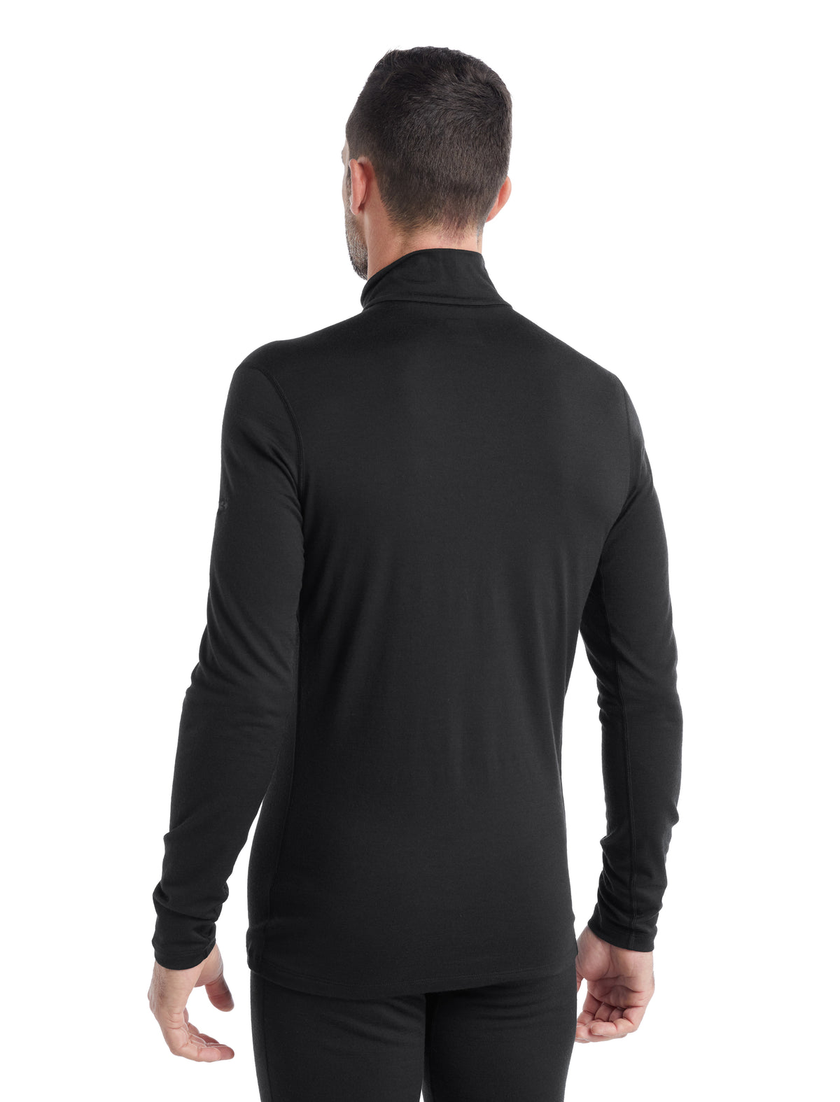 Merino 200 Oasis Thermo-Langarmshirt mit halblangem Reißverschluss Herren  - 2