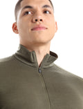 Haut isotherme Oasis Long Sleeve Half Zip 200 en mérinos Men's  - 4