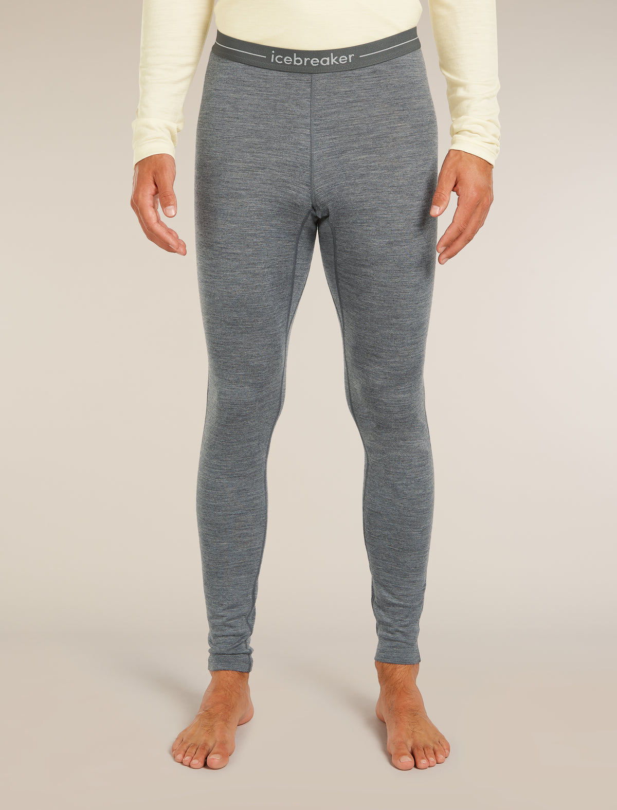Men's 200 Oasis Thermal Leggings Gritstone Heather - 1